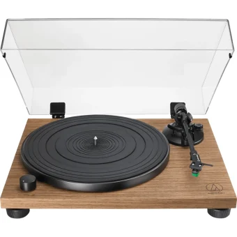 Audio Technica AT-LPW40WN Πικάπ με Belt Drive και Προενίσχυση Καφέ