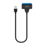 Savio Usb-a 3.1 Gen 1 (m) - Sata (f) Αντάπτορας USB to SATA Μαύρο AK-68 - Image 2