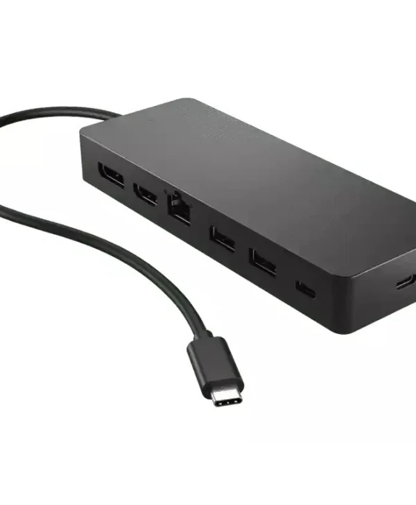 HP USB-C Docking Station με HDMI/DisplayPort 4K PD Ethernet και συνδεση 2 Οθονών Μαύρο (50H55AA)
