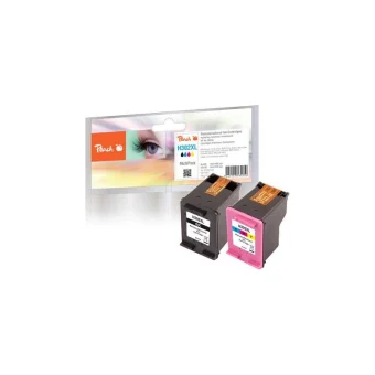 Peach Πακέτο Συμβατών Μελανιών Εκτυπωτή InkJet HP 302XL Πολλαπλό (Color) / Μαύρο PI300-659