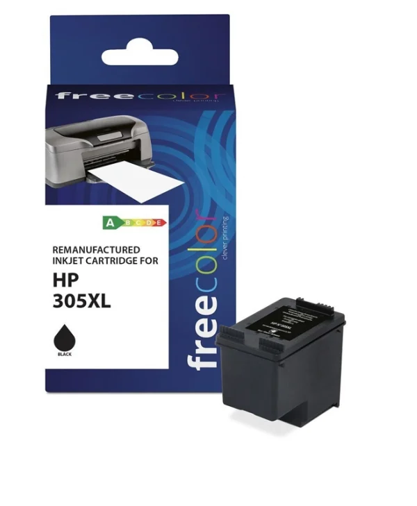 Freecolor Συμβατό Μελάνι Εκτυπωτή InkJet HP 305XL Μαύρο 1τμχ K20843F7