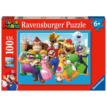 Παιδικό Puzzle Super Mario για 6+ Ετών 100pcs Ravensburger 12001074