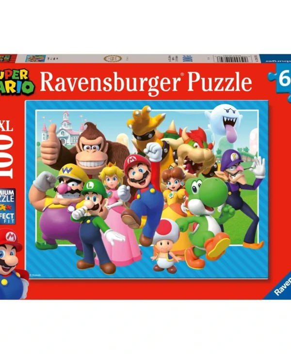 Παιδικό Puzzle Super Mario για 6+ Ετών 100pcs Ravensburger 12001074