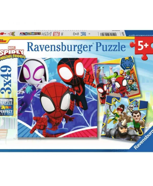 Παιδικό Puzzle Spidey's adventures για 5+ Ετών 147pcs Ravensburger 5730