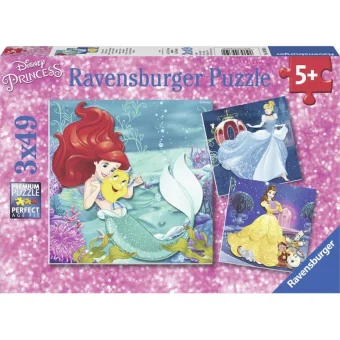 Παιδικό Puzzle Disney: Πριγκίπισσες για 5+ Ετών 147pcs Ravensburger 09350