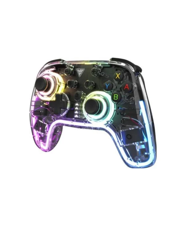 Dragonshock Orion Glow RGB Ασύρματο Gamepad για Switch Διάφανο DSCNSW-GLW