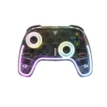 Dragonshock Orion Glow RGB Ασύρματο Gamepad για Switch Διάφανο DSCNSW-GLW - Image 2