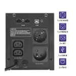 Qoltec UPS Line-Interactive 2000VA 1200W με 2 IEC Πρίζες 53771 - Image 9