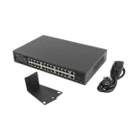 Lanberg RSGE-24P-2GE-2S-250 Unmanaged L2 PoE+ Switch με 24 Θύρες Gigabit (1Gbps) Ethernet και 2 SFP Θύρες - Image 4