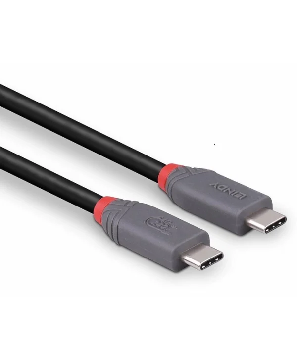 Lindy USB 2.0 Cable USB-C male - USB-C 240W Μαύρο 1.5m 36957