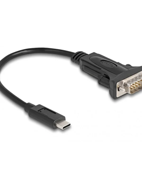 DeLock Μετατροπέας USB-C male σε Serial male 1τμχ 64125