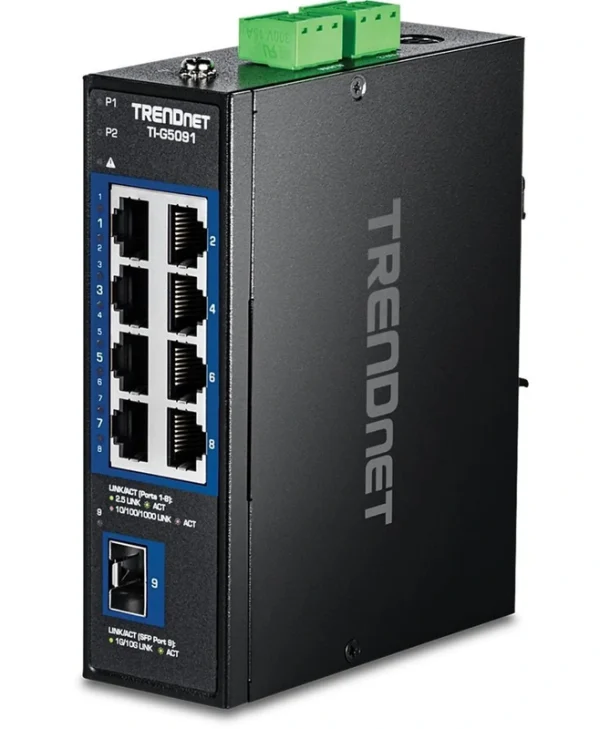 Trendnet TI-G5091 Unmanaged L2 Switch με 8 Θύρες Gigabit (1Gbps) Ethernet και 1 SFP Θύρα