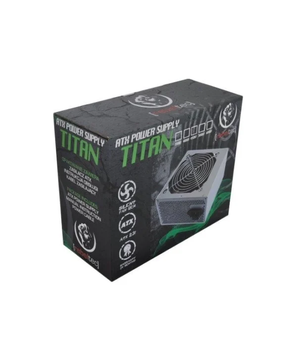 Rebeltec Titan 700W Μαύρο Τροφοδοτικό Υπολογιστή Semi Modular RBLZAS00004