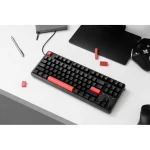Keychron C3 Pro C3P-H1 Gaming Μηχανικό Πληκτρολόγιο Tenkeyless με Custom Red διακόπτες και Φωτιζόμενα πλήκτρα (Αγγλικό US) - Image 2