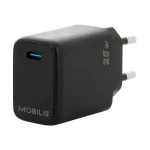 Mobilis Φορτιστής Χωρίς Καλώδιο με Θύρα USB-C 25W Power Delivery Μαύρος (001380)