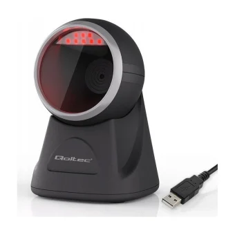 Qoltec Fixed Scanner Ενσύρματο με Δυνατότητα Ανάγνωσης 2D και QR Barcodes 50879