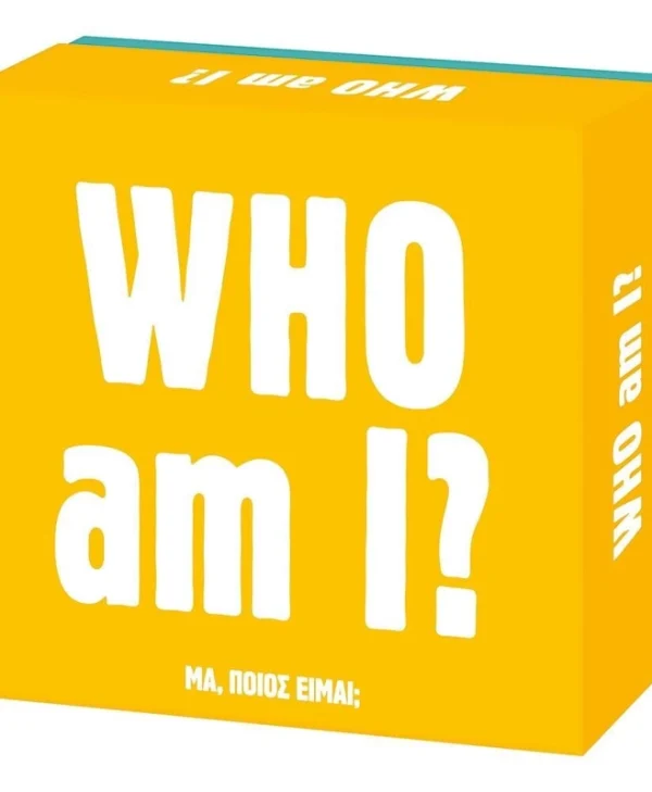 Επιτραπέζιο Παιχνίδι Who Am I? Μα Ποιος Είμαι; για 3-6 Παίκτες 15+ Ετών AS 1040-24800