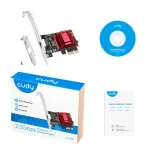 Cudy PE25 Ενσύρματη Κάρτα Δικτύου Ethernet PCI-e - Image 3