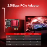 Cudy PE25 Ενσύρματη Κάρτα Δικτύου Ethernet PCI-e - Image 4
