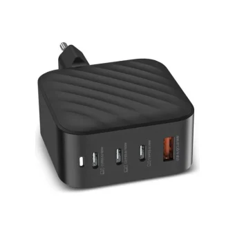 Xblitz Φορτιστής Χωρίς Καλώδιο GaN με Θύρα USB-A και 3 Θύρες USB-C 20W Power Delivery Μαύρος (XC3)