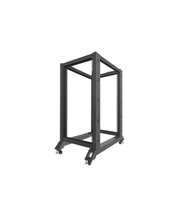 Lanberg Επιδαπέδια Καμπίνα Rack 22U Μαύρο OR01-6022-B