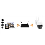 Orllo Z20 IP Κάμερα Παρακολούθησης Wi-Fi 4K Αδιάβροχη με Αμφίδρομη Επικοινωνία και Φακό 3.6mm 53332 - Image 4