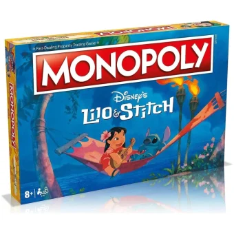 Επιτραπέζιο Παιχνίδι Monopoly Lilo & Stitch για 2-6 Παίκτες 8+ Ετών (EN) Winning Moves WM02869-EN1-6