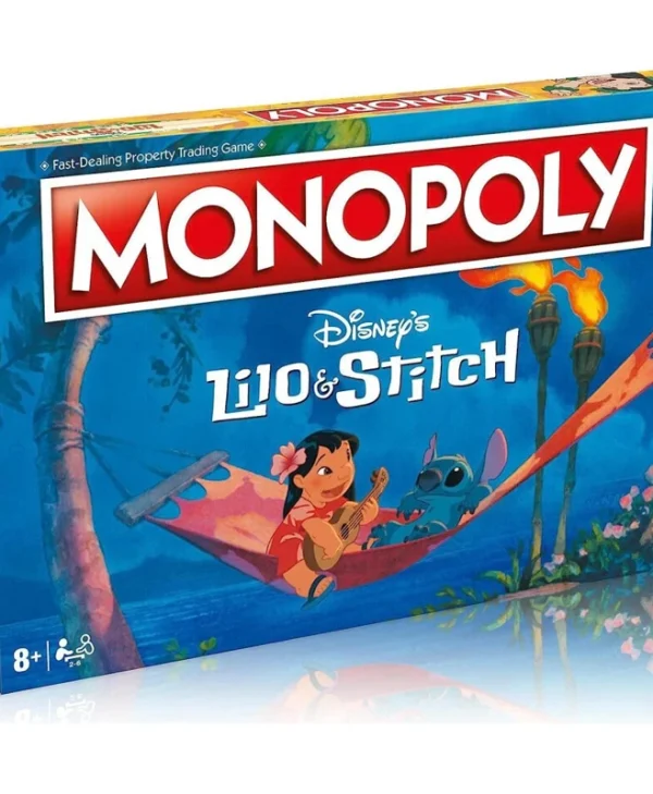 Επιτραπέζιο Παιχνίδι Monopoly Lilo & Stitch για 2-6 Παίκτες 8+ Ετών (EN) Winning Moves WM02869-EN1-6