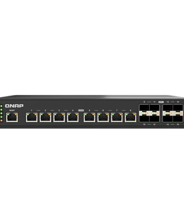 QNap QSW-IM3216-8S8T Managed L2 Switch με 8 Θύρες Gigabit (1Gbps) Ethernet και 4 SFP Θύρες