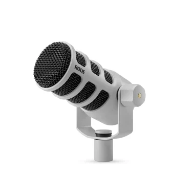 Rode PodMic Δυναμικό Μικρόφωνο XLR / USB Shock Mounted για Studio σε Λευκό Χρώμα 698813010929