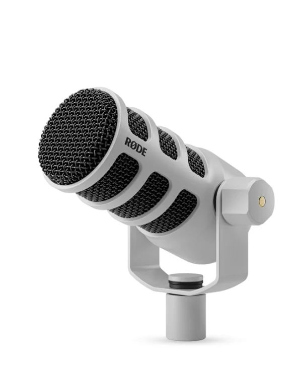 Rode PodMic Δυναμικό Μικρόφωνο XLR / USB Shock Mounted για Studio σε Λευκό Χρώμα 698813010929