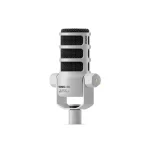 Rode PodMic Δυναμικό Μικρόφωνο XLR / USB Shock Mounted για Studio σε Λευκό Χρώμα 698813010929 - Image 4