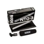 Rode NTG3 Πυκνωτικό Μικρόφωνο XLR / USB Shock Mounted Δημοσιογραφικό σε Ασημί Χρώμα - Image 3