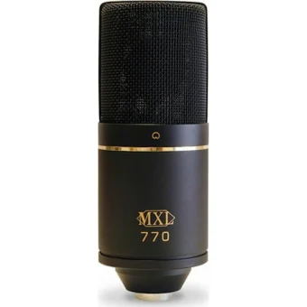 MXL 770 Πυκνωτικό Μικρόφωνο XLR Shock Mounted για Φωνητικά
