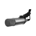 Rode BROADCASTER Πυκνωτικό Μικρόφωνο XLR Shock Mounted για Φωνητικά σε Ασημί Χρώμα - Image 4
