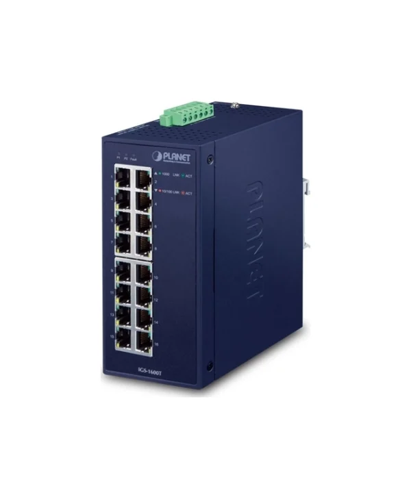 Planet IGS-1600T Unmanaged L2 Switch με 16 Θύρες Gigabit (1Gbps) Ethernet