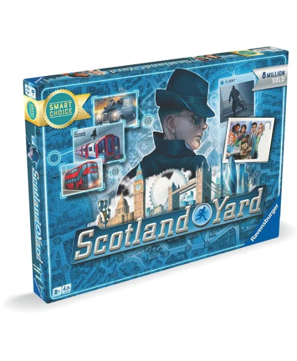 Επιτραπέζιο Παιχνίδι Scotland Yard για 3-6 Παίκτες 8+ Ετών (EN) Ravensburger 24716