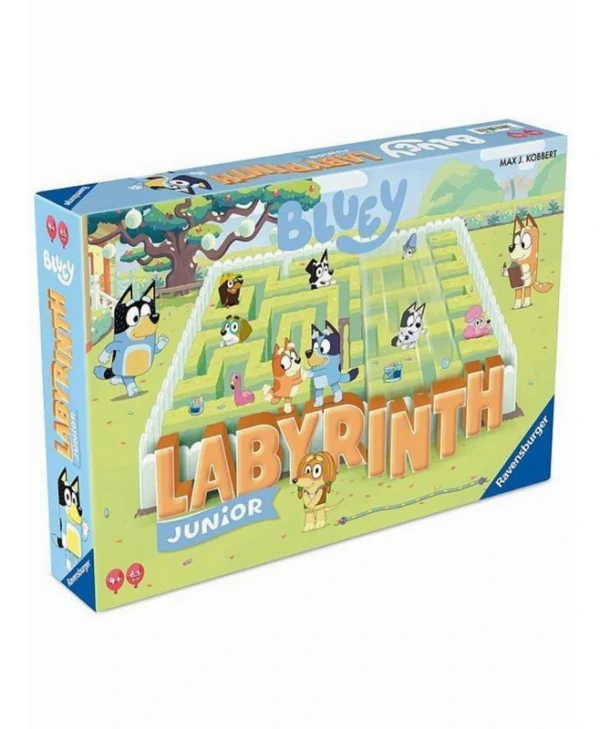 Επιτραπέζιο Παιχνίδι Bluey Labyrinth Junior για 2-4 Παίκτες 4+ Ετών (EN) Ravensburger 24879