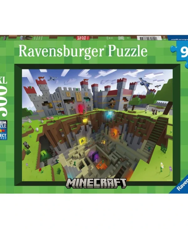 Παιδικό Puzzle Minecraft Cutaway για 9+ Ετών 300pcs Ravensburger 13334