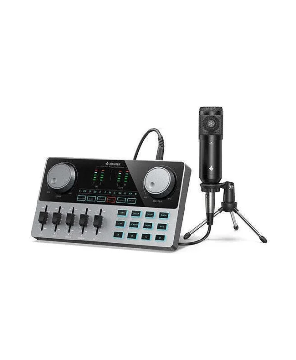 Donner Podcast Starter Kit Ασύρματο Μικρόφωνο με Bluetooth Επιτραπέζιο DONNER PODCAST BUNDLE