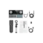 Donner Podcast Starter Kit Ασύρματο Μικρόφωνο με Bluetooth Επιτραπέζιο DONNER PODCAST BUNDLE - Image 3