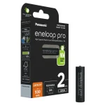 Panasonic Eneloop Pro Επαναφορτιζόμενες Μπαταρίες AAA Ni-MH 930mAh 1.2V 2τμχ BK-4HCDE/2CP - Image 2