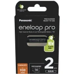 Panasonic Eneloop Pro Επαναφορτιζόμενες Μπαταρίες AAA Ni-MH 930mAh 1.2V 2τμχ BK-4HCDE/2CP - Image 3