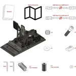 Asetek Add-On ΤιμονιέραςSimsports Forte Sim Racing 40-010-0000003 - Image 4