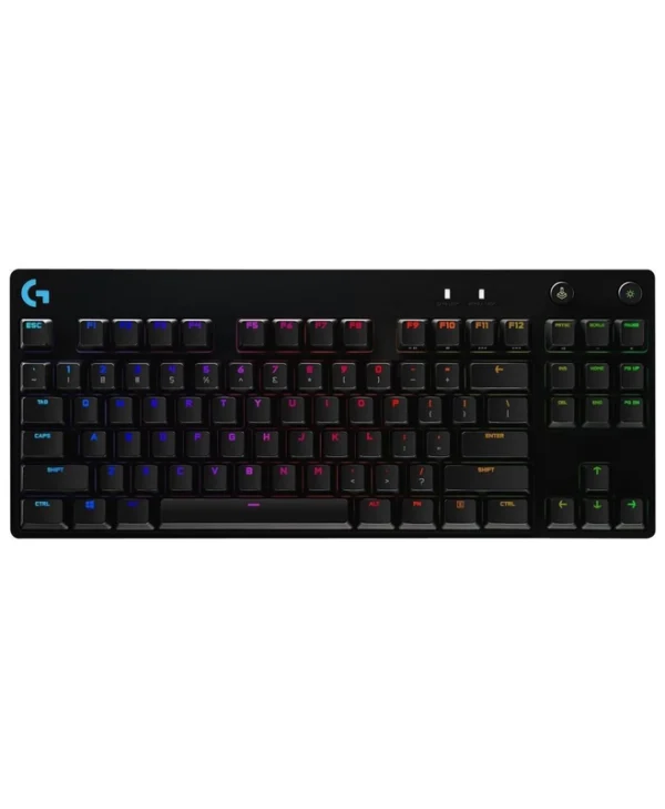 Logitech G Pro Gaming Μηχανικό Πληκτρολόγιο Tenkeyless με GX Blue διακόπτες και RGB φωτισμό (Αγγλικό UK) 6275105