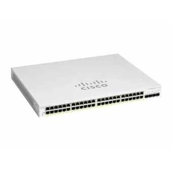 Cisco CBS220-48P-4X Managed L2 PoE+ Switch με 48 Θύρες Gigabit (1Gbps) Ethernet και 4 SFP Θύρες CBS220-48P-4X-EU