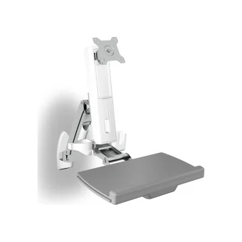 Icy Box Επιτοίχια Βάση Οθόνης έως 24" Λευκή (IB-MS600-W)