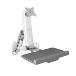 Icy Box Επιτοίχια Βάση Οθόνης έως 24" Λευκή (IB-MS600-W) - Image 4