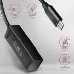 Axagon USB 3.2 Hub 4 Θυρών με σύνδεση USB-C HUE-M1C - Image 5