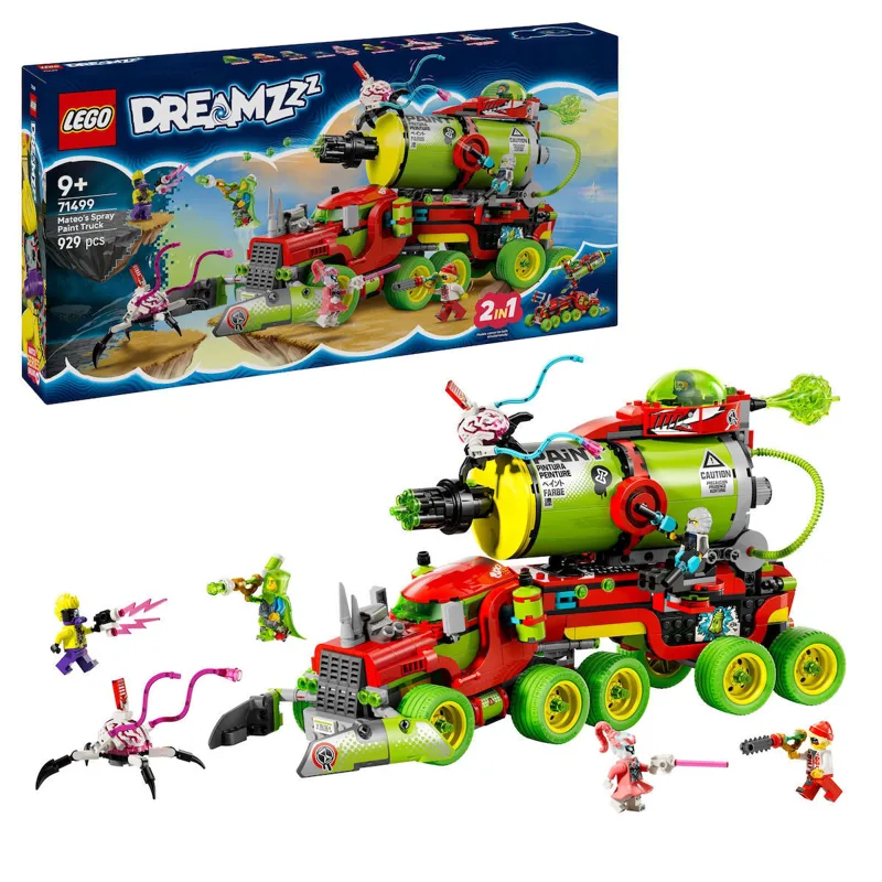1 LEGO DREAMZzz Mateo's Spray Paint Truck για 9+ Ετών 929τμχ 71499 - Image 1